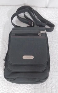 Bolso Bandolera Baggallini Bon Voyage Gris Nylon Organizador de Viaje - Imagen 1 de 10