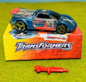 Transformers Crosswise Tiny Tins Robots in Disguise 2.75" Long Complete Vintage - Picture 1 of 17