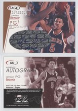 2001 Sage Auto Bronze /600 Jamison Brewer #A6 Auto
