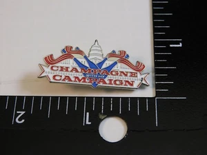 CHAMPAGNE WITH MY CAMPAIGN TIPSY TUTTI PIN - Picture 1 of 2