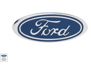 DefenderWorx 98201 Oval Ford Blue T-606 Billet Grille & Tailgate Emblem 5.625" - Picture 1 of 1
