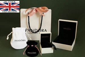 Genuine PANDORA Charm Box, Gift Bag, bag,Velvet Pouch, ring box, Bracelets box - Picture 1 of 34