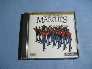 Worlds Greatest Marches CD 20 songs Maxi play 72 minutes of music - Foto 1 di 3
