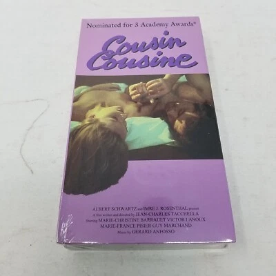 Cousin Cousine (VHS, 1993) RARE Brand New Factory Sealed Rhino Home Video Vtg - Image 1 of 4