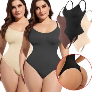Body modelador de cuerpo completo control abdomen adelgazante ropa moldeadora talla grande para mujer - Imagen 1 de 29
