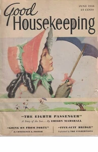 1938 Good Housekeeping June - Louise Rainer; If you are a Brunette;Home religion - Picture 1 of 1