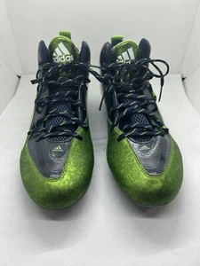 Adidas Quickframe Mens Football Cleat Shoes Sz US 12.5 Green 2015 Q16650 - Picture 1 of 19
