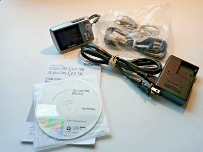 BATERÍA Y CARGADOR ORIGINAL OEM Olympus Stylus LI-42B LI-40C li-40b para cámara Foto 1 de 4