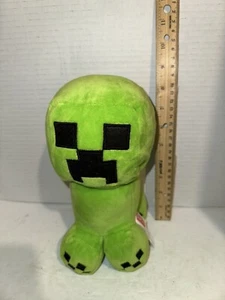 Minecraft Green Creeper Plüschtier Stofftier 9 in Mojang Studios Mattel 2022 - Bild 1 von 5