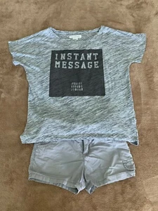 BLOSSOM Shorts & LOGG T-Shirt 12-14Y *20% OFF if you buy 4 items I sell !* - Picture 1 of 7