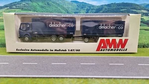 AMW/AWM H0 1:87 Scania R143 Hängerzug "Delacher + co" OVP - Bild 1 von 1