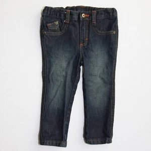 WRG Jeans Co Toddler Boy's Size 2T Adjustable Waist Blue Denim Jeans - Picture 1 of 13
