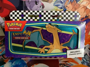 Charizard Pencil Case 2 Booster Packs Sealed - Picture 1 of 2