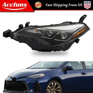 Headlights Assembly Headlamps Fit For Toyota Corolla 2017-2019 Driver Left Side - Picture 1 of 12