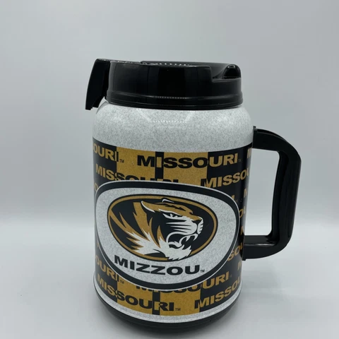 Whirley MM-64 Vtg 2003 NCAA Mizzou Tigers Coke Officially Licensed 64 oz Mug Cover