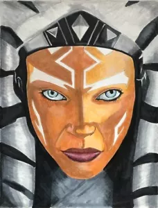 Ashoka Tano di Star Wars, una stampa dARThworx 2023 di Michael Brown - Foto 1 di 1