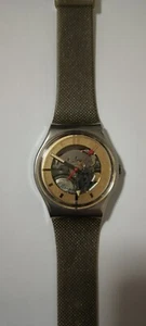 SWATCH GENT GX102 Golden Sphere (1988) neue Vintage Uhr | funktioniert | nie getragen - Bild 1 von 4