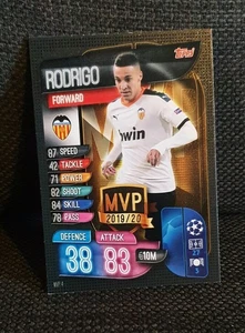 Match Attax 2019-20 Champions League - Rodrigo Valencia Leeds United MVP #4 - Picture 1 of 4