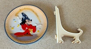 FANTASIA Sorcerers Apprentice 6" Plato Coleccionista Con Caballete (Disney 1990) - Imagen 1 de 3