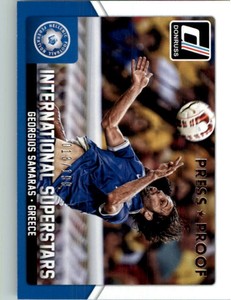 2015 Donruss International Superstars Press Proof Silver #65 Georgi Samaras/199