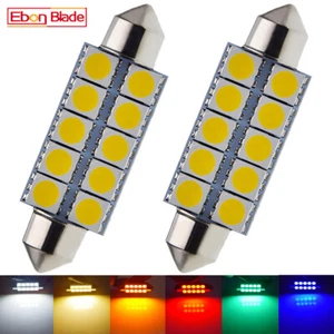 Lampada luce interna mappa cupola festone led 44mm bianco caldo rosso blu verde 12V - Foto 1 di 12