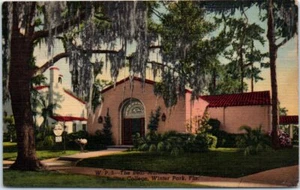 FL Postcard Rollins College Winter Park Florida - Picture 1 of 2