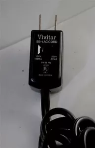 Vivitar SB-1 AC Cord for your Vivitar 152, 252, and 253 Electronic Flash Units - Picture 1 of 3