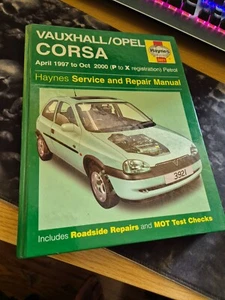 For Vauxhall/Opel - Corsa Petrol 1997-2000 Service & Repair Manual 3921 Haynes - Picture 1 of 5