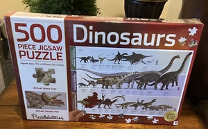 DINOSAURS 500 Piece Educational Jigsaw Puzzle Puzzlebilities NEW Free Shipping! - Picture 1 of 6