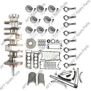 AJ133 5.0L V8 Engine Rebuild Kit / Timing Chain Kit For Jaguar Land Rover - Picture 1 of 23