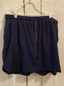 Falda Atlética Tejido Trek XXL Azul Skort Cordón Cintura Elástica Pullon - Imagen 1 de 7