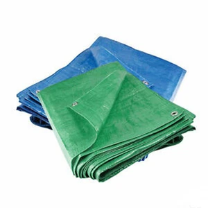 Tarpaulin Ground Sheet Heavy Duty Waterproof With Metal Grommet-Washable New - Picture 1 of 6