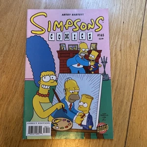 SIMPSONS COMICS #165 GOOD SHAPE - Picture 1 of 8