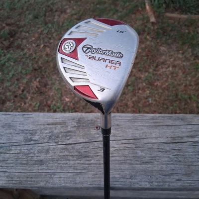 Quemador Taylormade HT Fairway 3 Madera 15° Derecha Regular R Flex REAX 50 EJE Foto 1 de 4