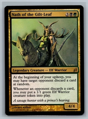 Magic The Gathering Lorwyn Nath of the Gilt-Leaf #250/301 MTG TCG CCG - Image 1 of 2