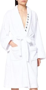 Bathrobe FRIENDS Fleece Soft & Cosy Dressing Gown Central Perk FRIENDS TV Show - Picture 1 of 6