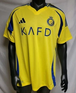 Adidas Cristiano Ronaldo Al Nassr FC 24/25 Home Soccer Jersey Size 2XL #JP0459 - Picture 1 of 12
