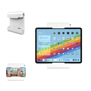 Support mural universel pour tablette support de cuisine compatible avec iPho... - Afbeelding 1 van 9