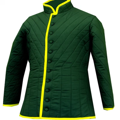 Medieval  Quilted Gambeson | Padded Armor Jacket for LARP SCA & Reenactment - Image 1 of 2