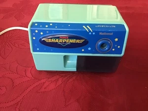 Vintage National Electric Pencil Sharpener Excellent Goods KP-S2 Blue Star Works - Picture 1 of 8