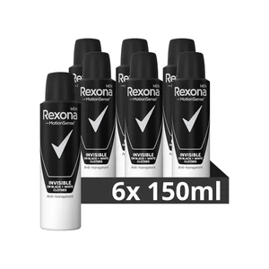 Rexona Men Deospray Invisible Anti-Transpirant Herren Männer 6 x 150 ml 6er Pack - Bild 1 von 12