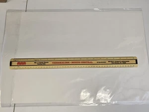Thermalink Double Sided Metric inch USA Measurement Accuracy Plastic Ruler 18" - Picture 1 of 6