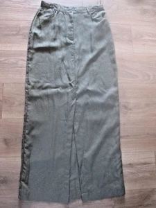 Next size 12 Tall khaki Long Maxi Summer Skirt Brand NEW with Tags - Picture 1 of 4