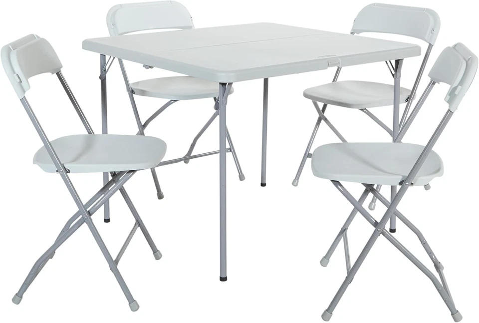 Juego de mesa y silla Office Star PCT-05, gris claro Foto 1 de 1