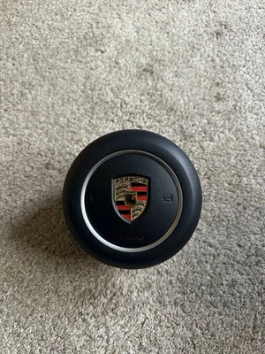 Porsche Macan SRS DRIVER SIDE 2015-2021 BLACK PERFECT COND PART NUMBERS IN DESCR - Image 1 of 2