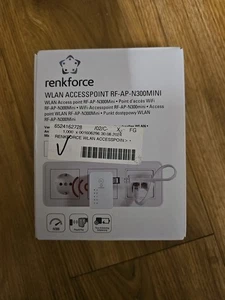 Renkforce RF-AP-N300MINI WLAN Access-Point 300Mbit/S 2,4GHz Weiß - Bild 1 von 5