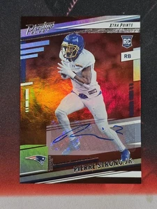 2022 Panini Prestige Football Pierre Strong Jr Xtra Points Premium Signatures RC - Bild 1 von 2