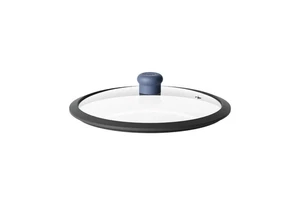 GUZZINI Glasdeckel gebogen D 24 cm Cook&Color Navy Blau - Bild 1 von 3