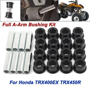 Motorcycle A-Arm Bushing Kit Plastic For Honda Sportrax 400 TRX400EX 2x4 TRX400X - Picture 1 of 5