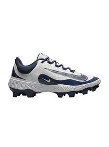Nike Alpha Huarache Elite 4 MCS Navy Baseball Cleats FD6255-107 Men’s Size 10.5 - Picture 1 of 9